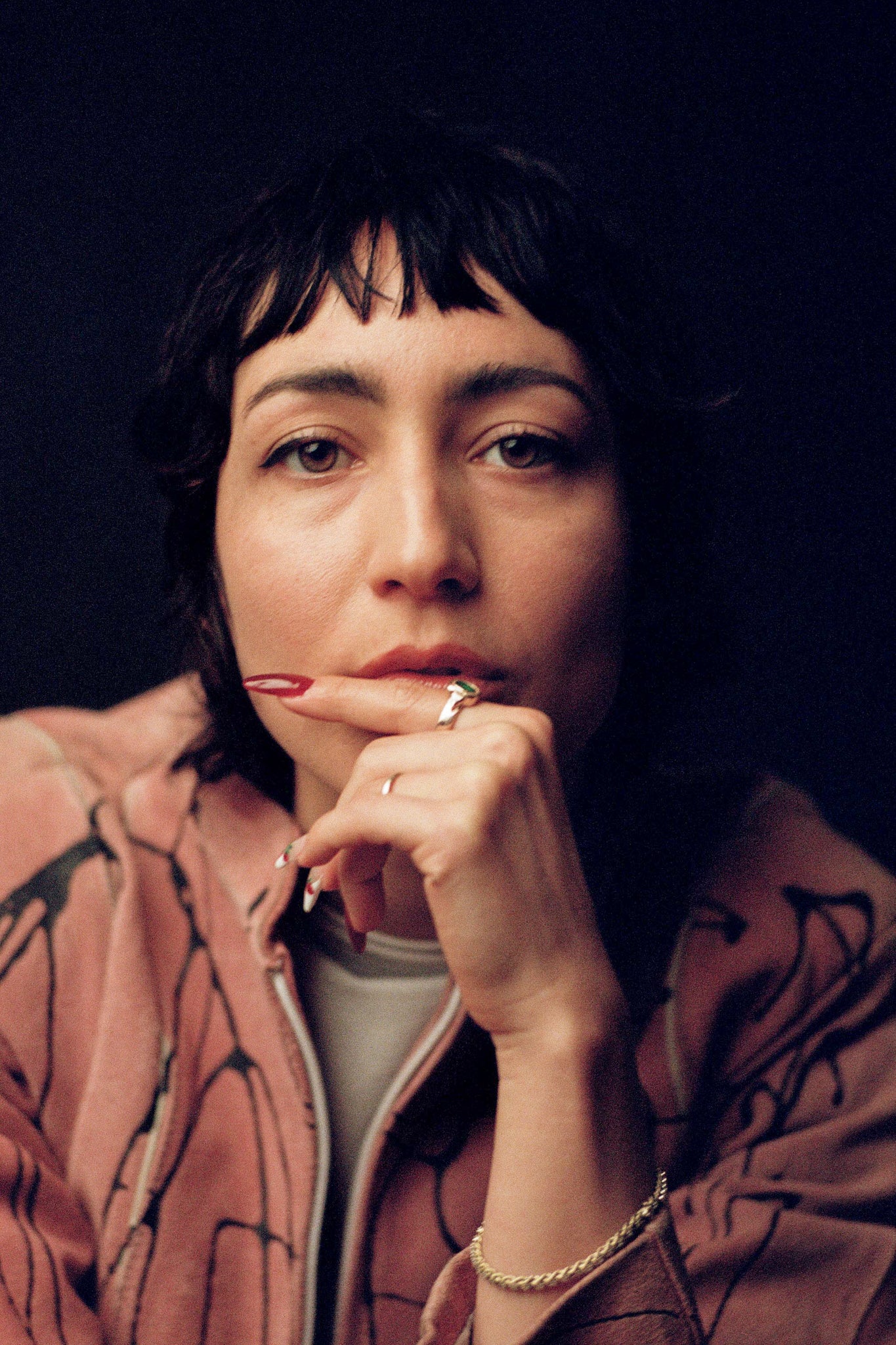 Graveshire Ring / rose gold + emerald