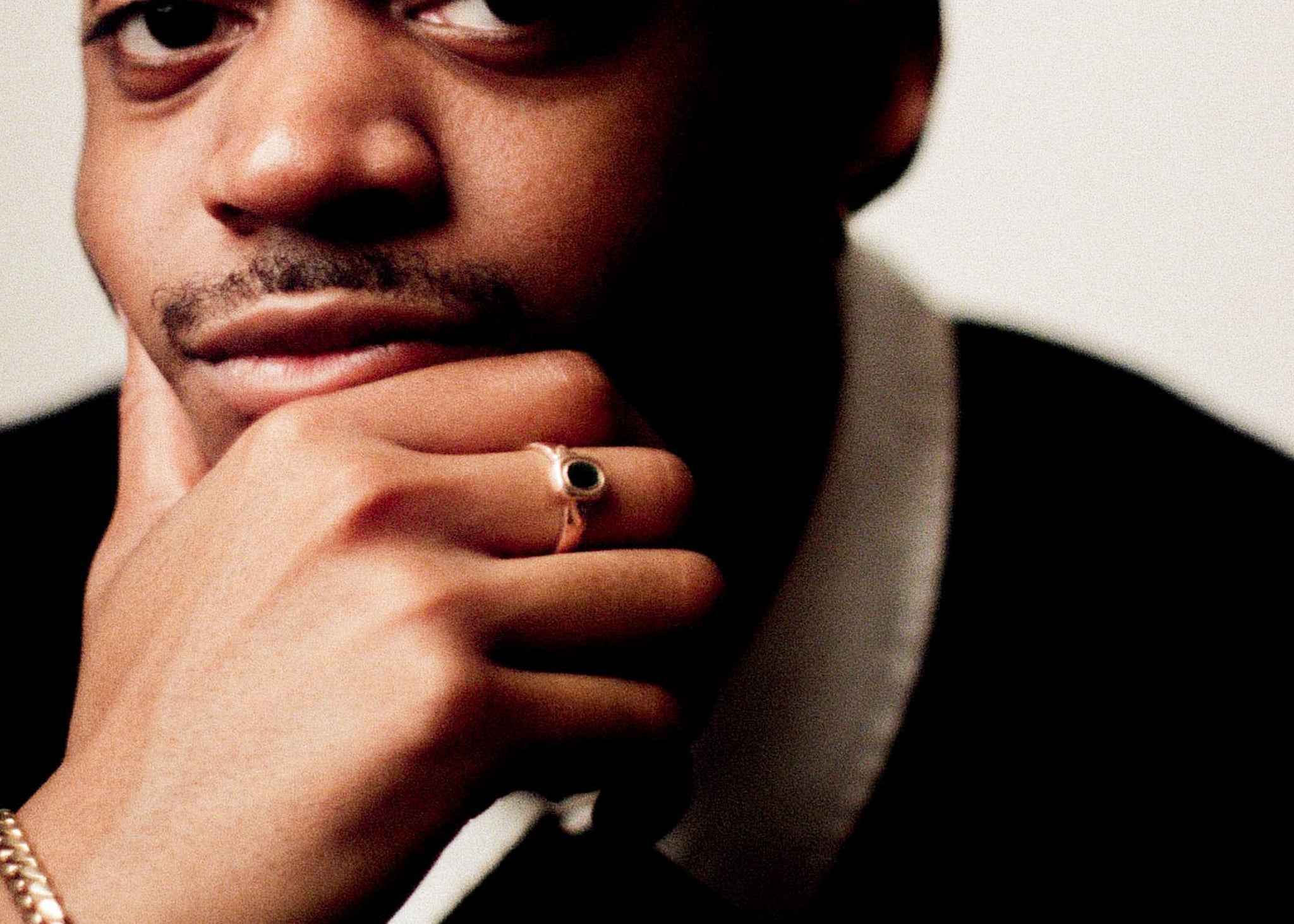 Graveshire Ring / rose gold + emerald