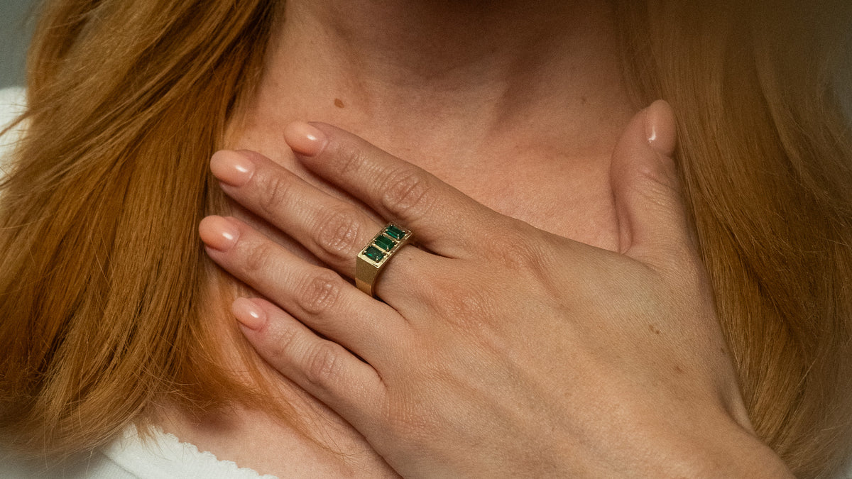 Oathbound Ring | Emerald