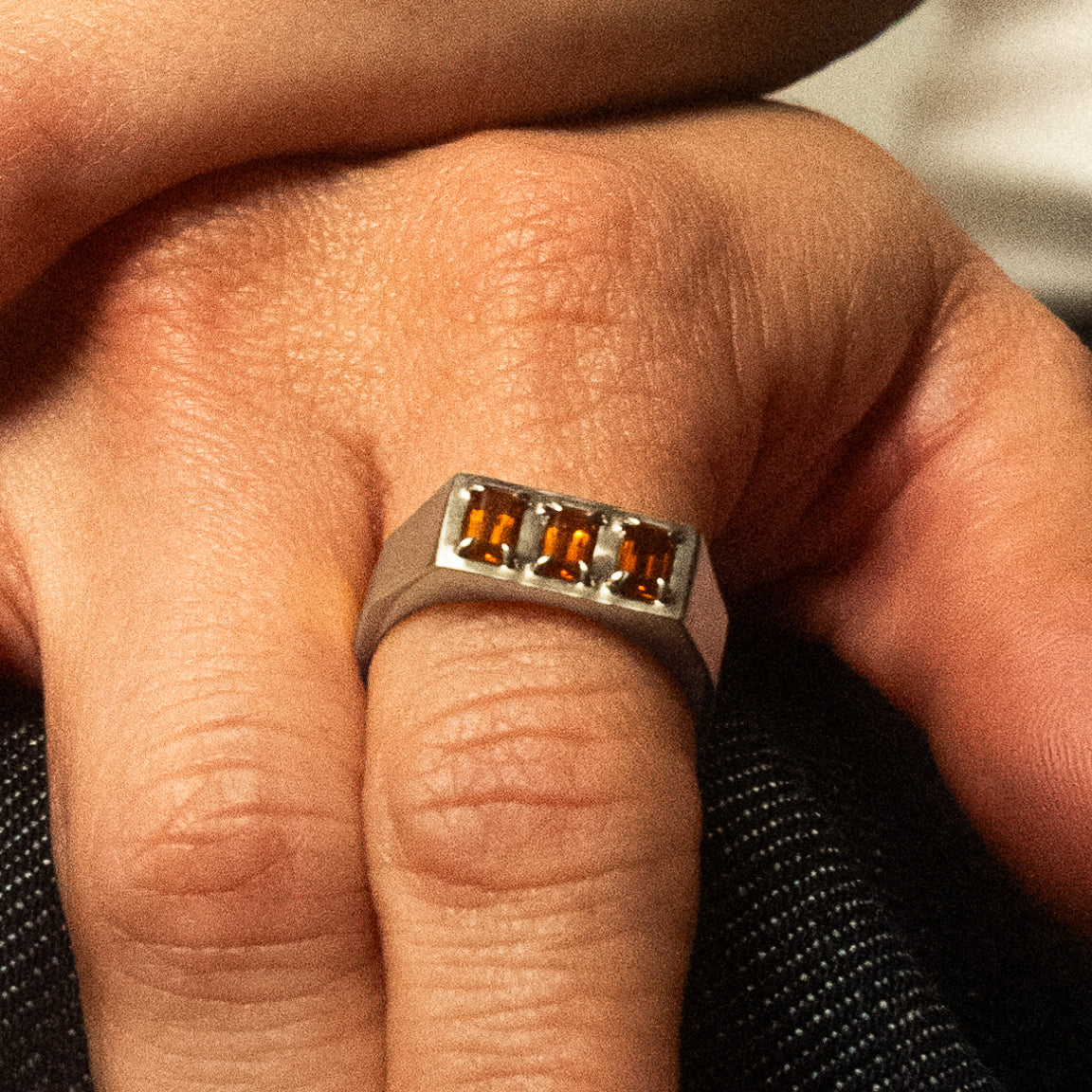 Oathbound Ring | Sterling Silver + Citrine