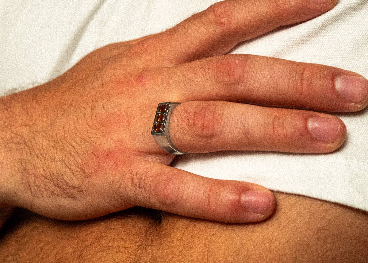 Oathbound Ring | Sterling Silver + Citrine