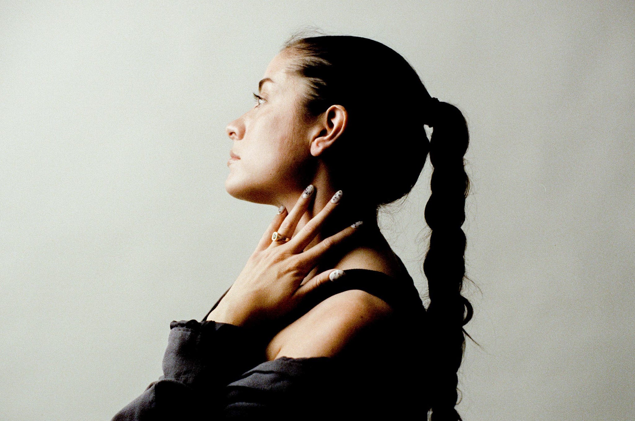 Graveshire Ring / rose gold + emerald