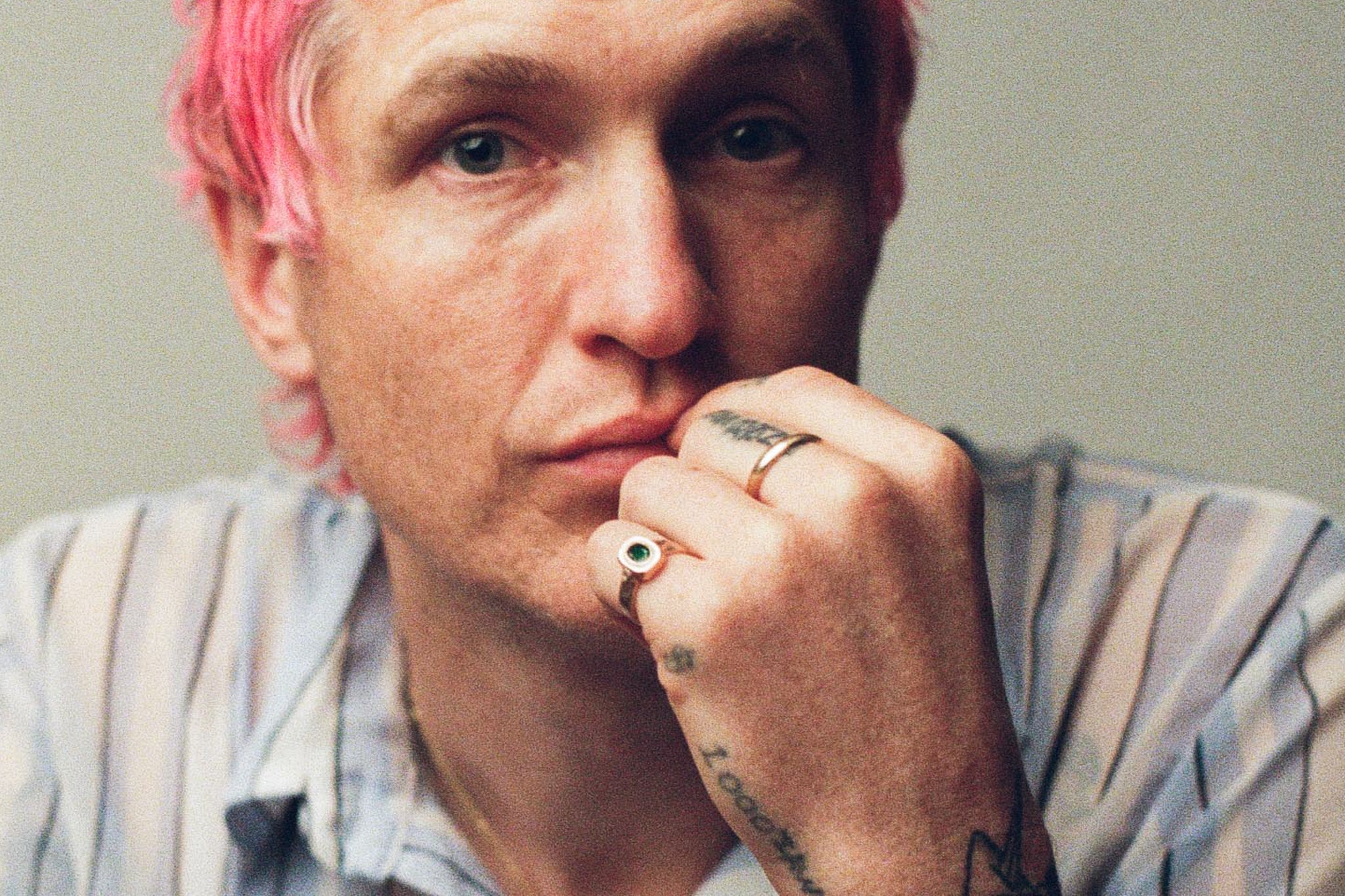 Graveshire Ring / rose gold + emerald