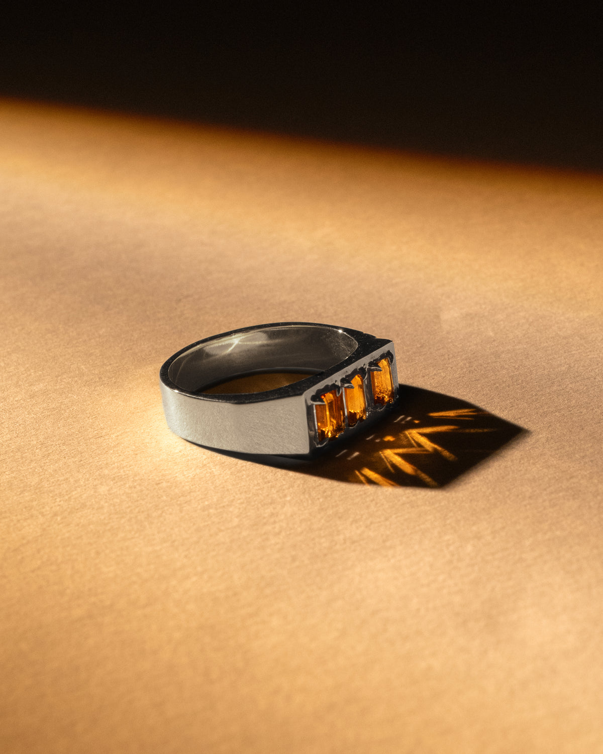 Oathbound Ring | Sterling Silver + Citrine